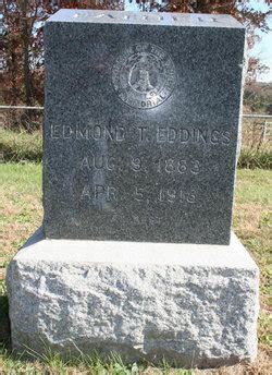 Edmond T Eddings Find A Grave Memorial