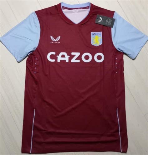 Aston Villa Castore Shirts Leaked The Kitman