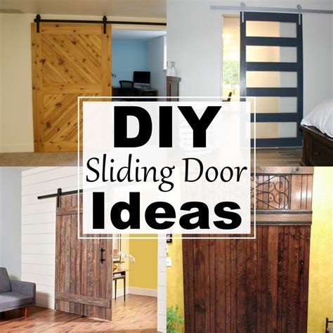 24 DIY Sliding Door Ideas For Your Home - All Sands