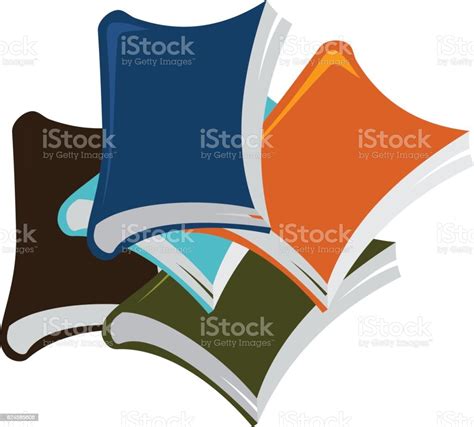 Books Stack Stock Illustration Download Image Now Achievement Book