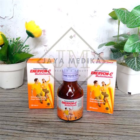 Jual Enervon C Multivitamin Isi Tablet Shopee Indonesia