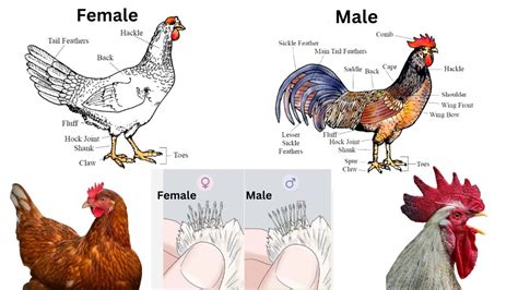 Chicken Male Female Difference Part 2 YouTube