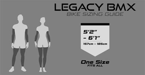 Bike Sizing Guide — Legacy Bikes