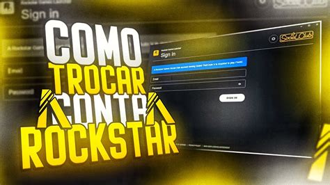 Como Trocar De Conta Rockstar No Fivem Gta Rp Youtube