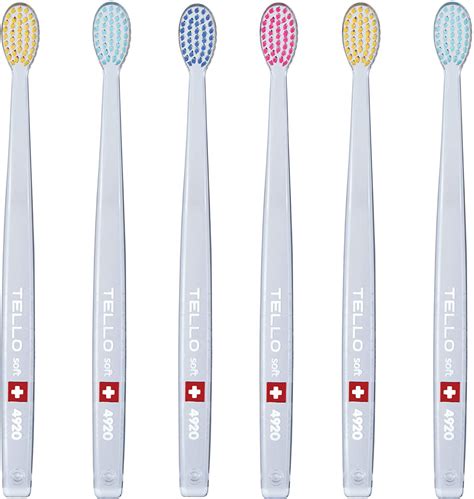 Tello 4920 Adult Soft Single Toothbrush Color May Vary