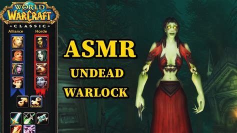 ASMR Relaxing Leveling Part 2 Undead Warlock Classic WoW