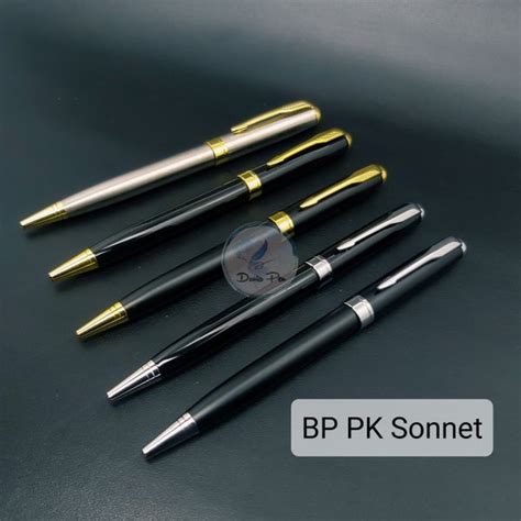 Jual Pulpen Model Sonnet Parker Pen Promosi Bisa Grafir Laser Nama Atau