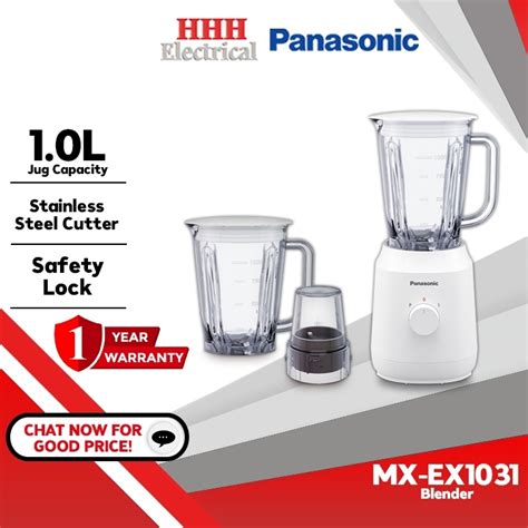 New Model Mx Ex Original Panasonic Blender With Twin Jug And Dry