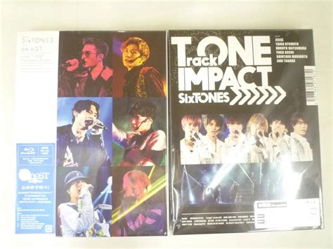 Yahoo オークション SixTONES Blu ray TrackONE IMPACT on eST 初回