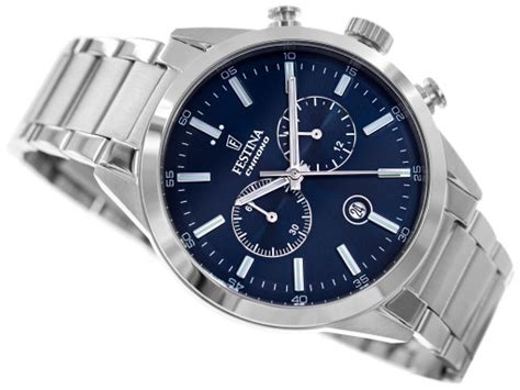 M Ski Zegarek Festina F B Chronograph Klasyk Allegro Pl