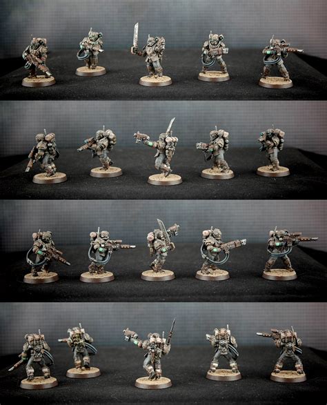 Astra Militarum Militarum Tempestus Scion Squad Example Regiment