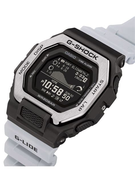 Casio G Shock G Lide Digitaluhr Hellgrau Dunkelgrau GBX 100TT 8ER