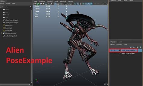 3D model Alien Xenomorph VR / AR / low-poly | CGTrader