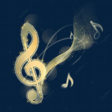 Golden Light Effects Hd Transparent Golden Light Effect Music Symbol