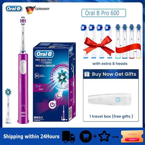 Зубная щетка Oral B D16 звуковая электрическая, перезаряжаемая для ...