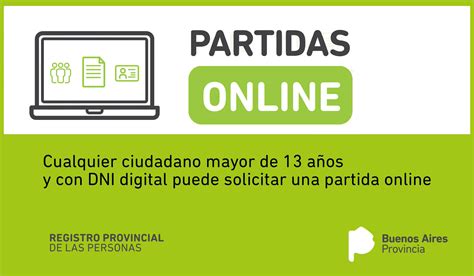 Registro Pba On Twitter Partidas Online Si Tu Hijo Tiene Menos De