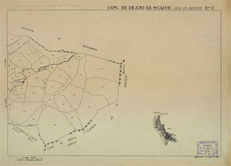 N Mappe Catastali D Italia Provincia Di Bergamo Foglio C