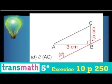 Sym Trie Axiale Construire Le Sym Trique D Un Triangle Par Rapport