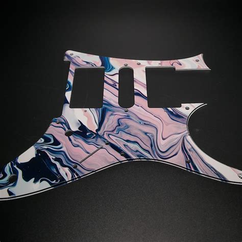 Ibanez Pickguard Marble Pattern Rg Series Custom Etsy