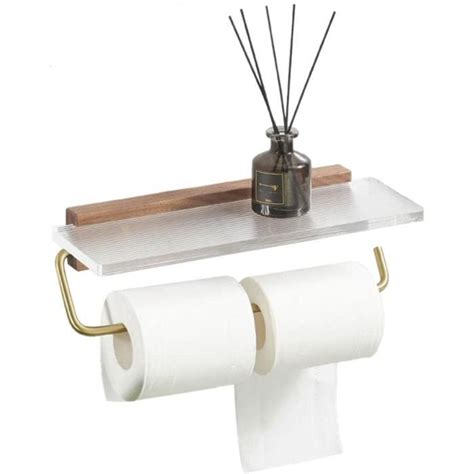 Porte Papier Toilette Avec Etag Re Porte Papier Wc Auto Adh Sif