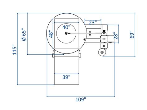 Item ROTOPLAT 708 Robopac Semiautomatic Turntable Stretch Wrapping