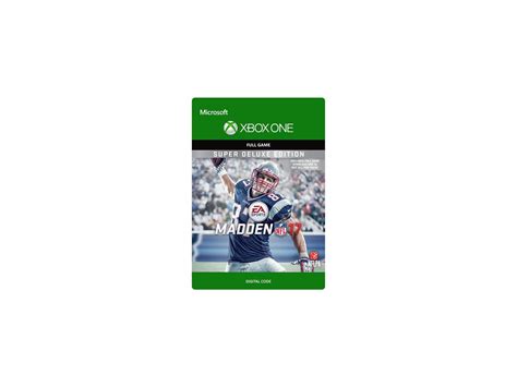 Madden Nfl Super Deluxe Xbox One Digital Code Newegg