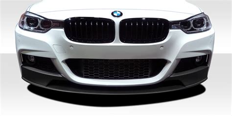 2015 BMW 3 Series 4DR Front Lip Add On Body Kit 2012 2018 BMW 3