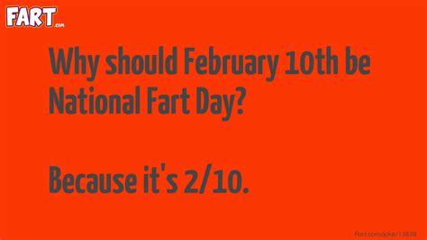 National Fart Day. - Fart.com