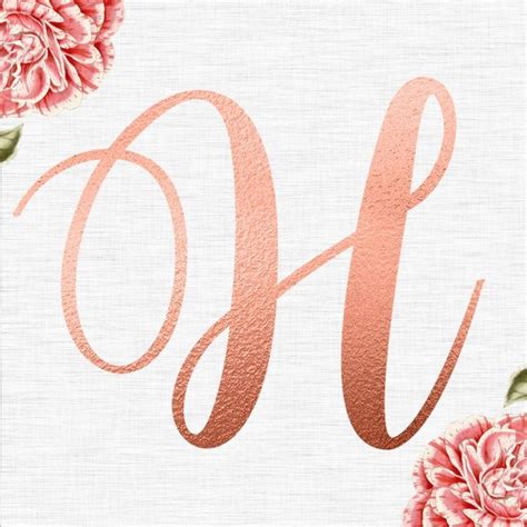 Rose Gold Font Rose Gold Alphabet Clipart Rose Gold Foil Alphabet