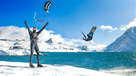 Chasing An Extreme Winter Kitesurfing Adventure Youtube