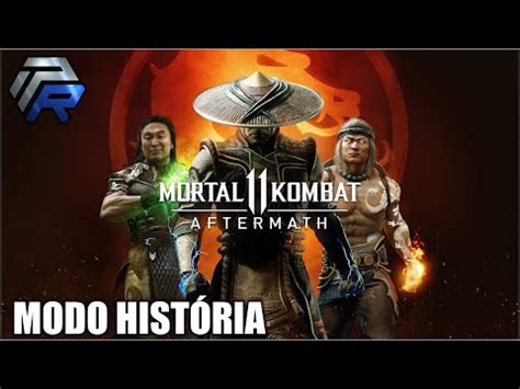 MORTAL KOMBAT XI AFTERMATH Jogando no PS5 4K MODO HISTÓRIA YouTube