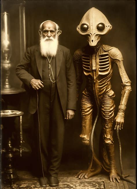 Lexica Old Man Wearing Hindu Fakir With A Turbant Standing Next