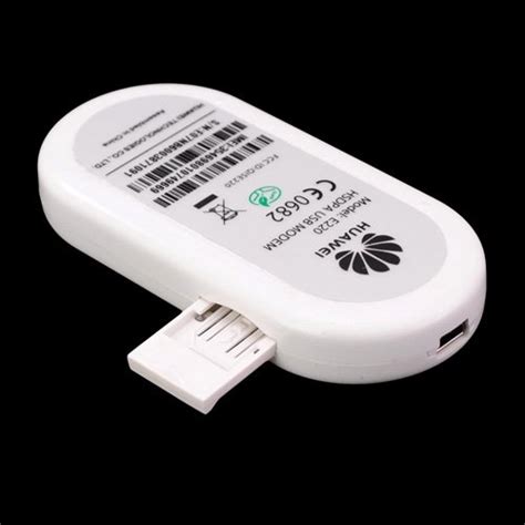 Huawei E220 Wireless 3g Usb Modem Hsdpa Network Card For Tablet Pc White