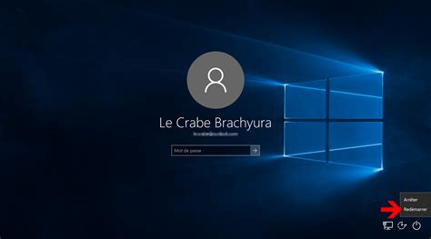 Accéder aux Options de démarrage avancées de Windows 10 Le Crabe Info