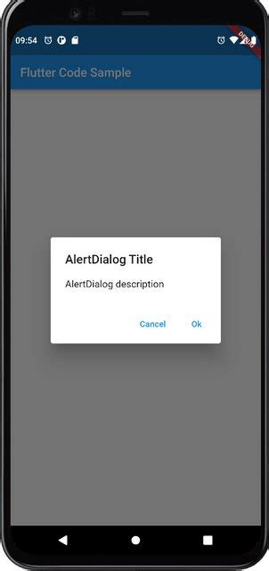 Dart How To Make An Alertdialog In Flutter Stack Overflow