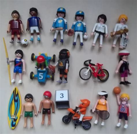 PLAYMOBIL SPORT BASEBALL natation judo kart atlétisme football basket