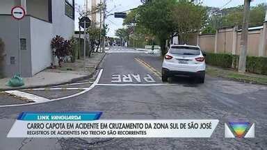 Link Vanguarda Carro Capota Em Acidente Em Cruzamento Da Zona Sul De