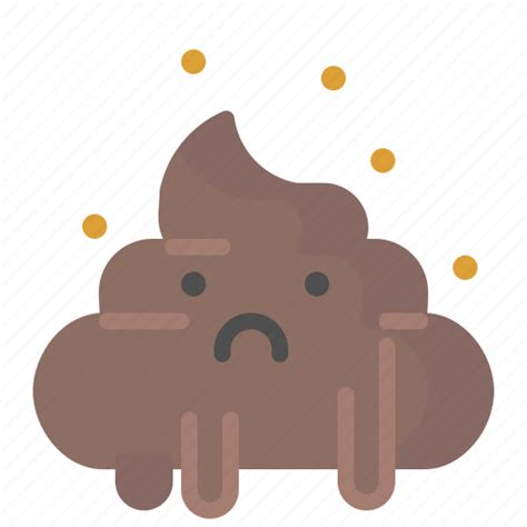 Emoji Face Melting Poo Shit Icon Download On Iconfinder