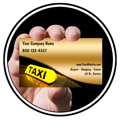 Taxi Business Cards New | Zazzle