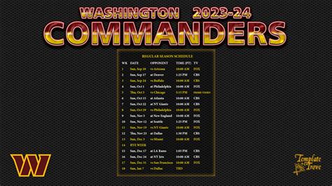 Washington Commanders Roster 2024-2024 - Ambur Bettine