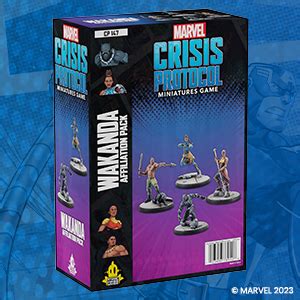 Atomic Mass Games Marvel Crisis Protocol Wakanda Affiliation Pack