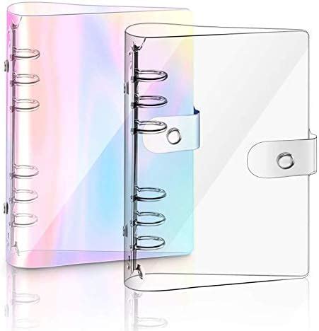 Umisu Classeur En PVC Souple Transparent Couverture De Protection Pour