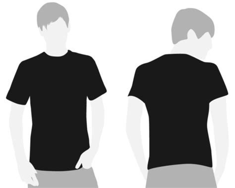 Blank T Shirt Back Clipart Best