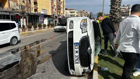 Milas Ta Trafik Kazas Yaral