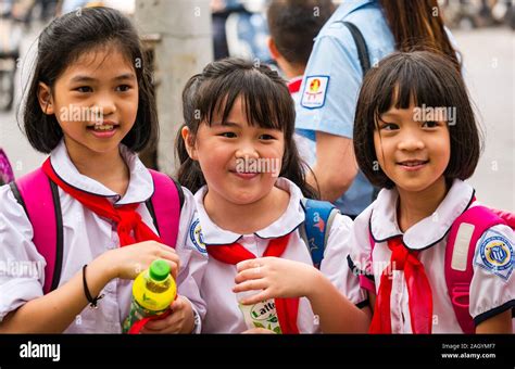 Vietnamese Children In School