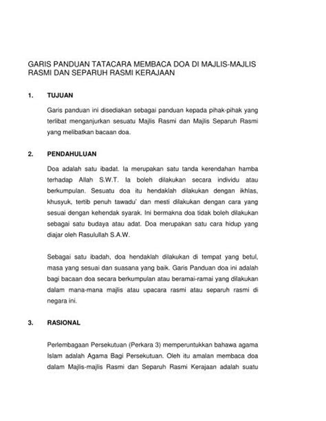 Doa Majlis Perpisahan Dan Persaraan Pegawai Teks Ucapan Persaraan