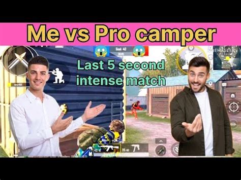 Pro Camper Challenge Me Vs M Tdm Faster Tdmbgmi M Glaciar