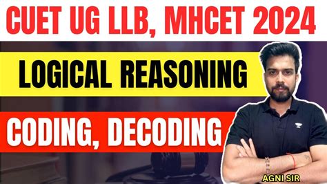 Mhcet Cuet Ug Coding And Decoding Logical Reasoning