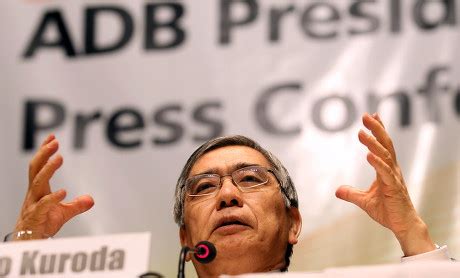 Asian Development Bank Adb President Haruhiko Editorial Stock Photo