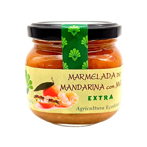 Mermelada de mandarina con miel ecológica 200g Mermelada Miel y